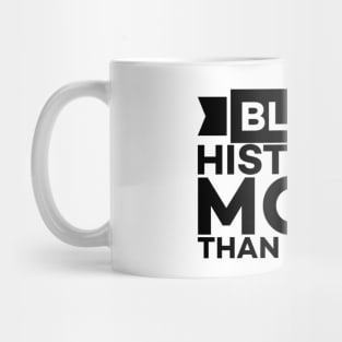 Black History Typography Mug